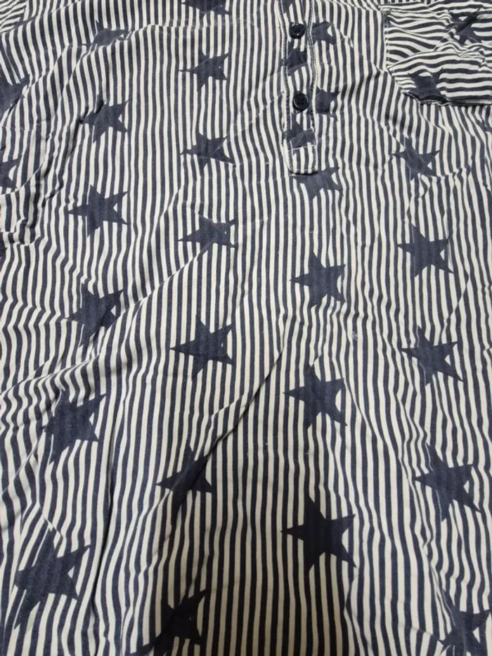 Chemise étoile bleue - photo numéro 2