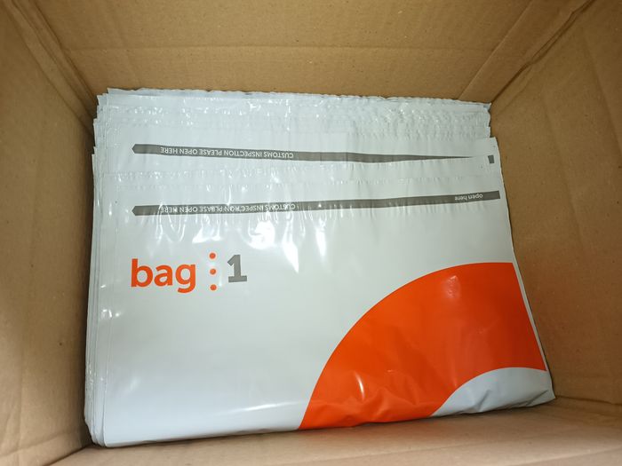 Lot pochettes plastique TNT bag 1 (39x29cm)