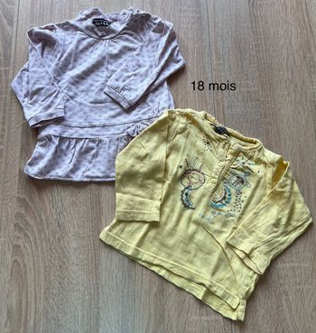 Lots tee shirt manche longue