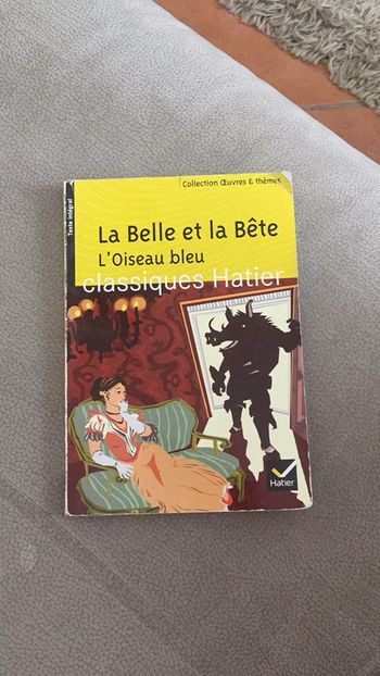 Livre La belle et la bête. L’oiseau bleu