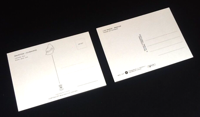 2 Cartes postales Ile Maurice Grand sable club / Paysage des Montagnes - photo numéro 4