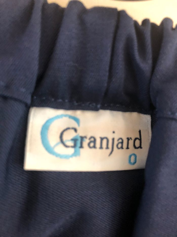 Pantalon de travail bleu taille 0 granjard - photo numéro 2