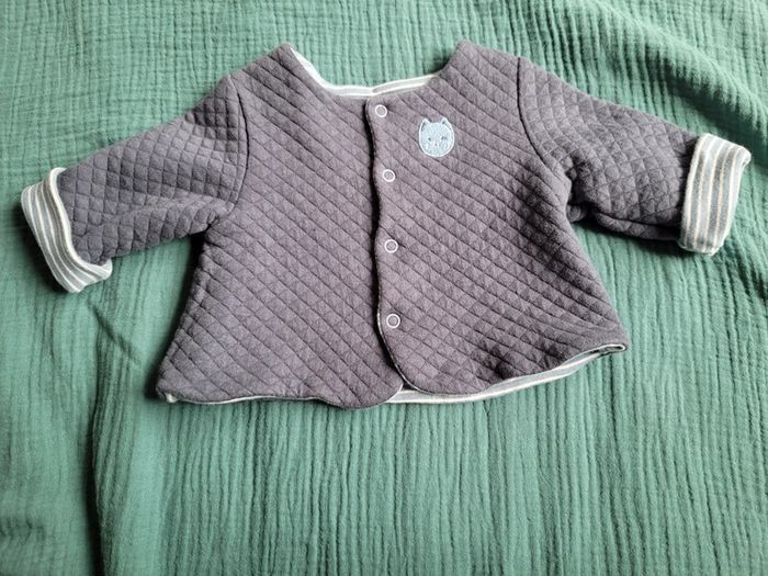 Brassière/veste réversible mi-saison 3 mois - photo numéro 7
