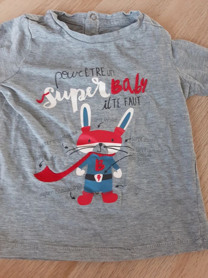 T-shirt manches longues 2 ans - photo numéro 2