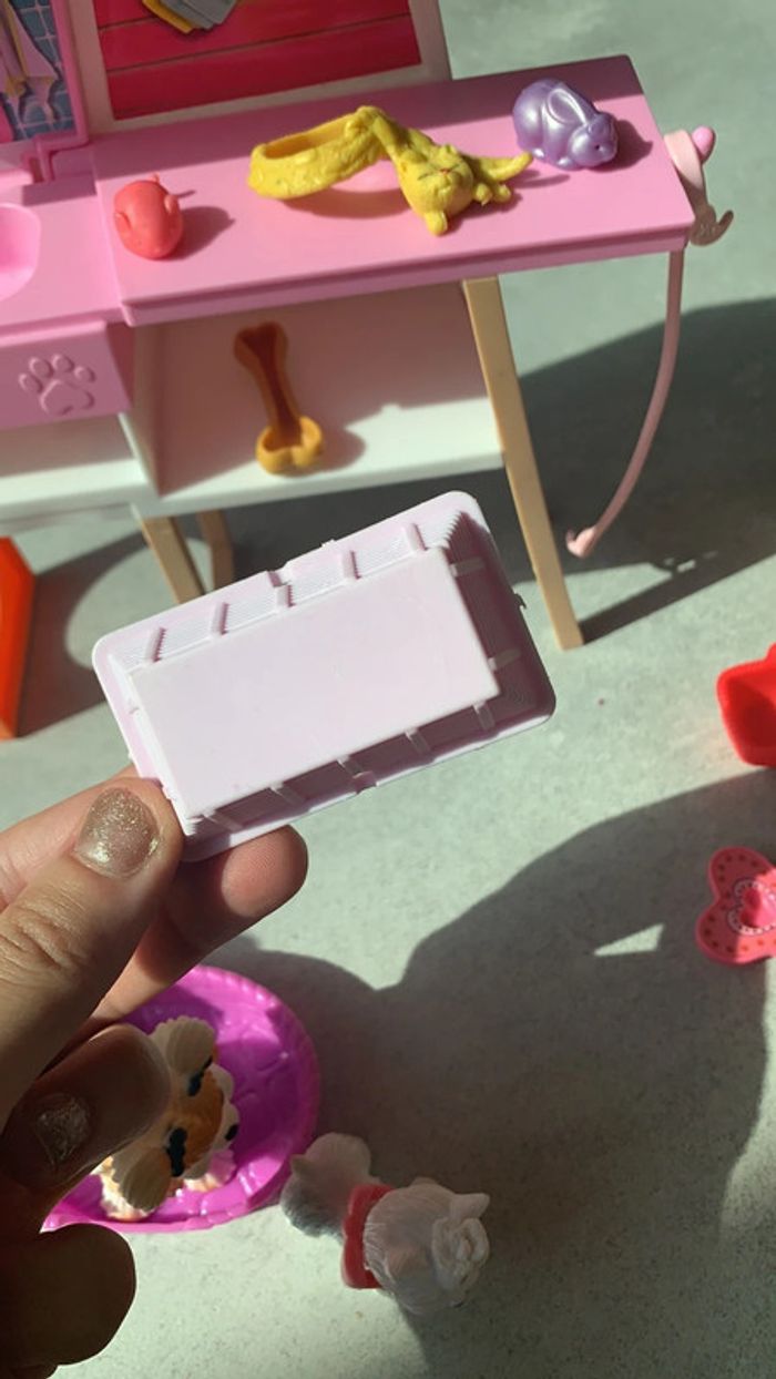 Lot accessoires magasin animalier barbie avec accessoires chien - photo numéro 8