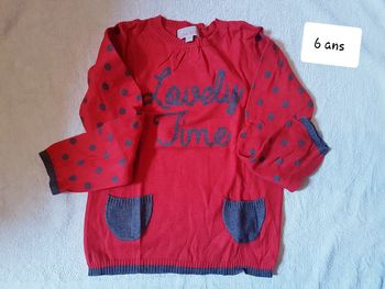 Pull lisa rose 6 ans
