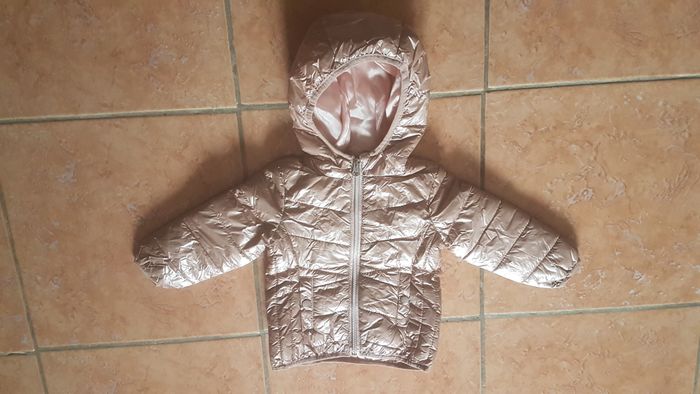 Blouson à capuche mi-saison fille 6-12 mois Poco Piano