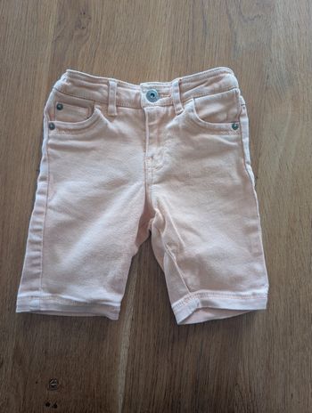 Short en jean saumon 4 ans garçon
