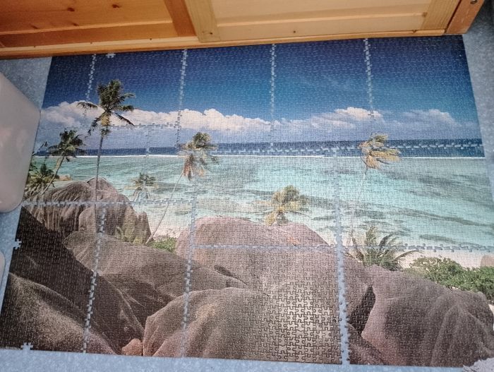 Puzzle 3000 pièces NATHAN les Seychelles - photo numéro 7