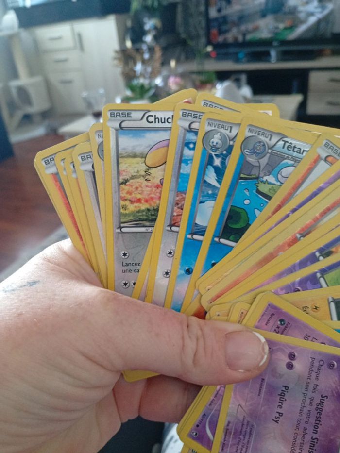 Lot 30 cartes Pokémon avec revers halo - photo numéro 3