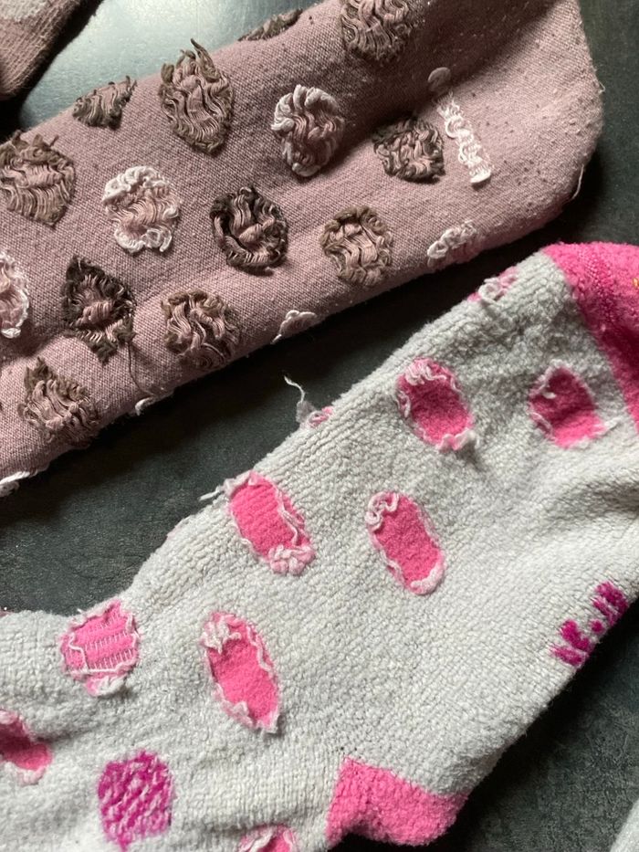 Chaussettes à pois 31-34 Etirel et Okaidi - photo numéro 3