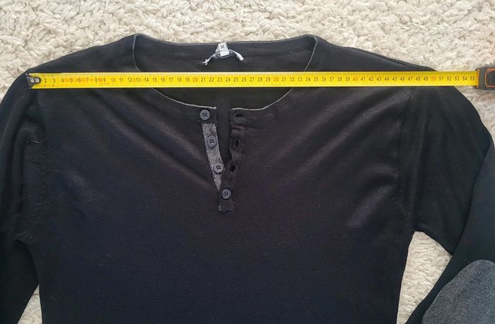 Pull fin noir U Collection Taille M - photo numéro 11