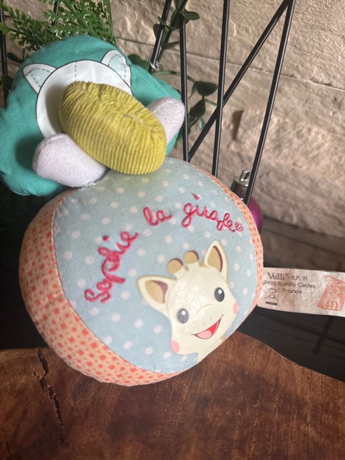 Peluche Sophie la girafe 15 cm - Doudou - photo numéro 3