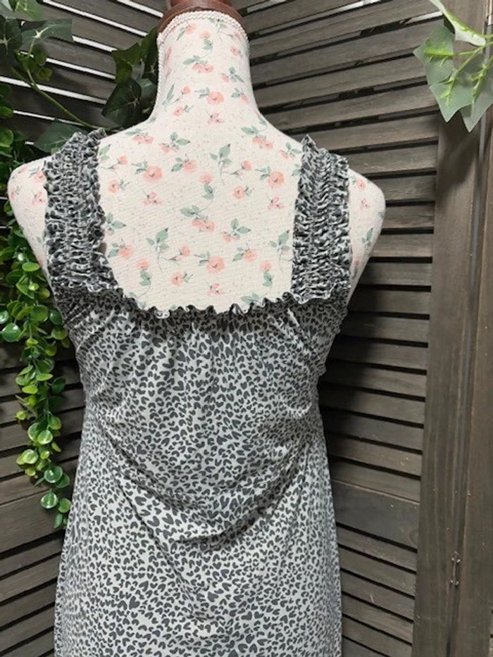 robe casual XO gris taille 40 - photo numéro 7