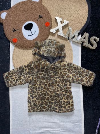 Veste pilou pilou léopard  6mois