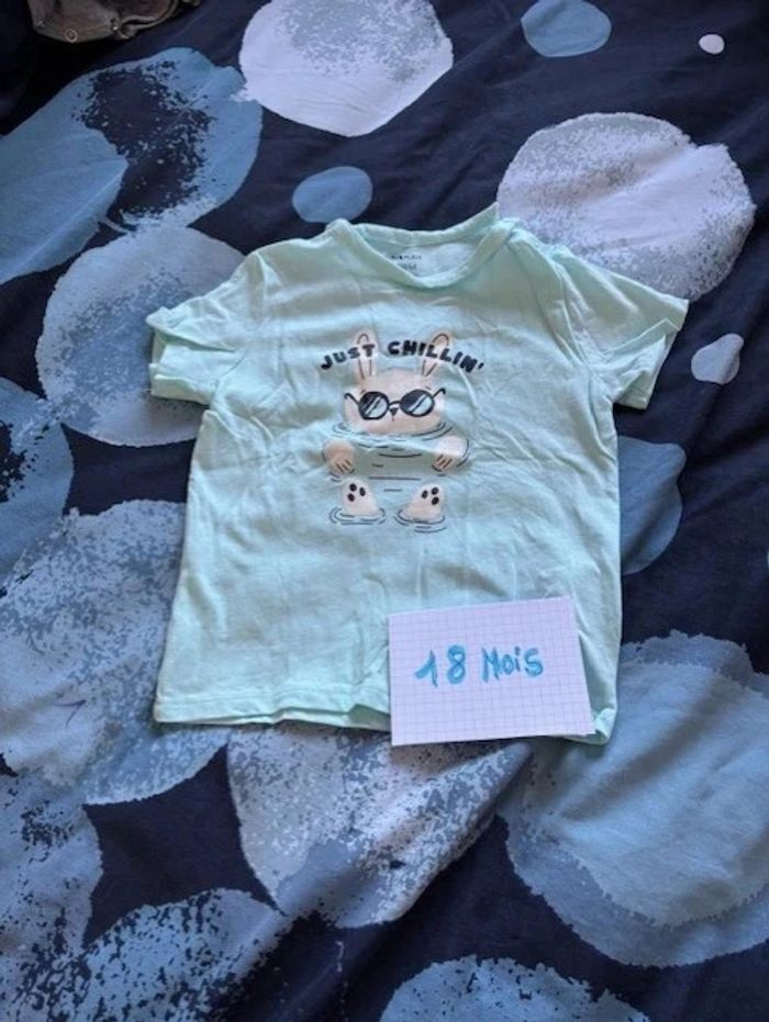 Lot de 8 T-shirt, taille 18 mois. - photo numéro 6