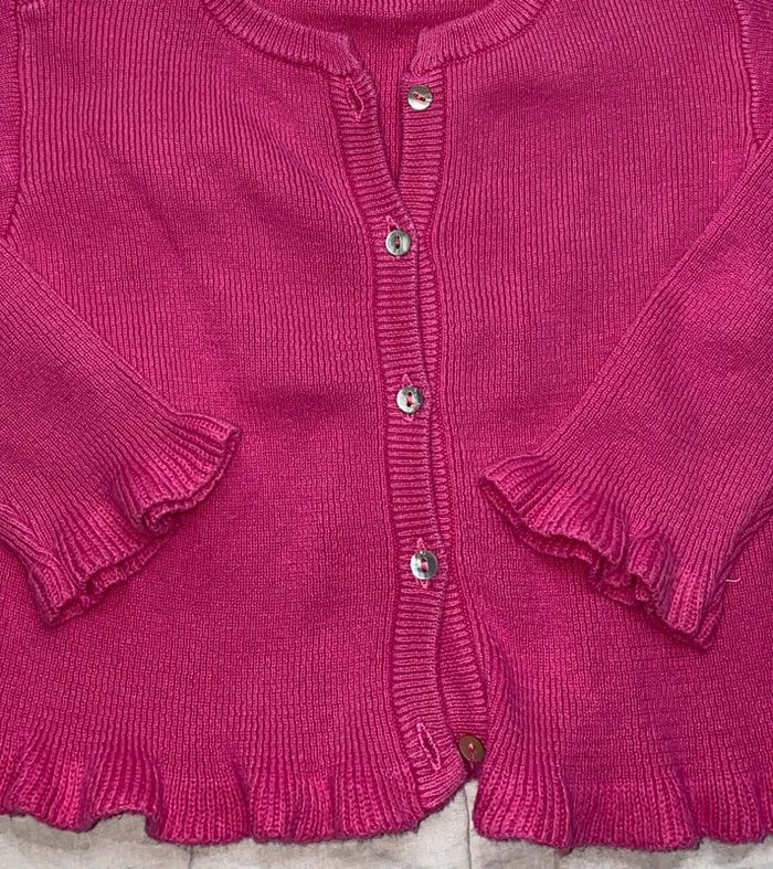 gilet acanthe  porté bon état 12 mois - photo numéro 2