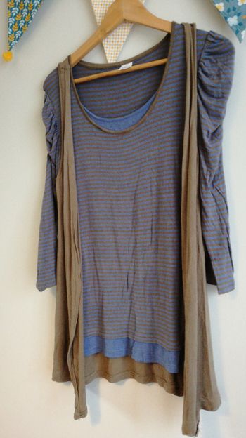 Tee shirt manches longues camaieu taille 2