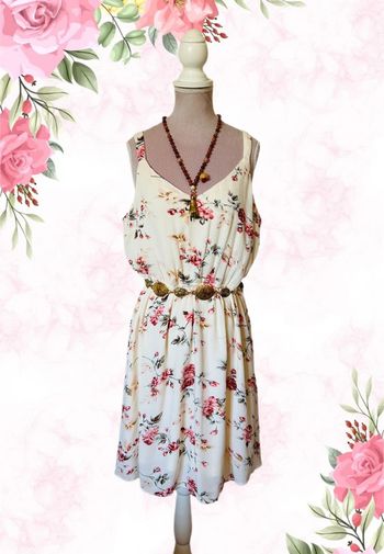 🌹🌸Jolie robe bohème fleurie romantique Romantic Floral Dream Dress🌹🌸