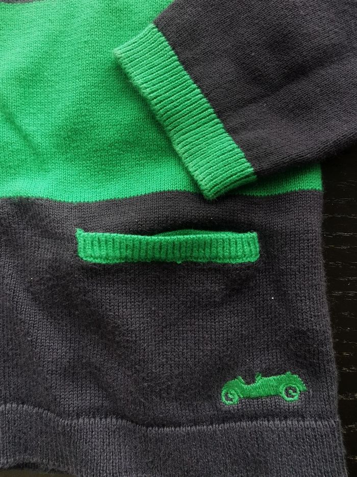 Ensemble bébé garçon 24mois leggings et gilet tartine et chocolat, petit bateau - photo numéro 4