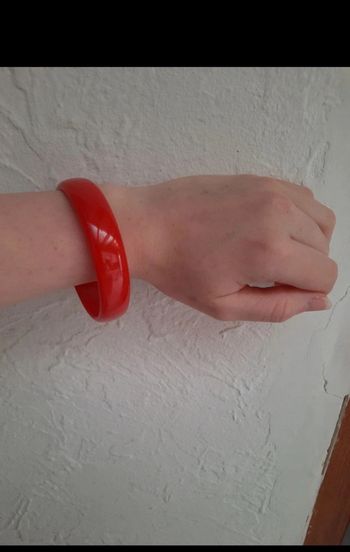 Bracelet vintage en plastique