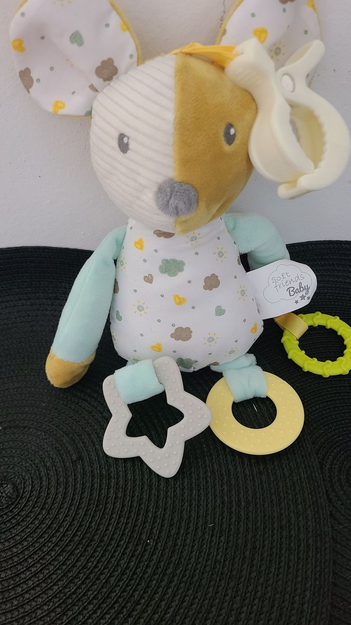 Pantin d'activités souris Soft Friends Baby - photo numéro 2