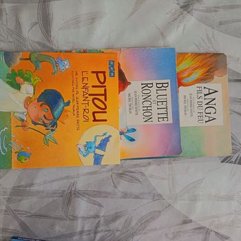 lot de 3 livres des 3 chardons réf E72 E