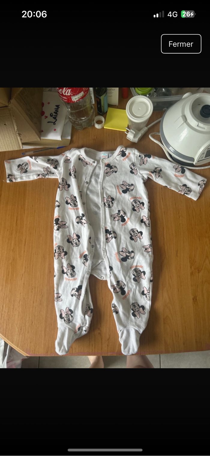 Pyjama Disney bébé fille