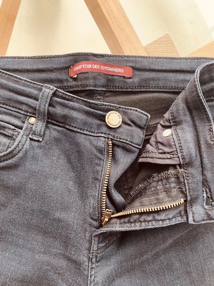 Jean noir skinny comptoirs des cotonniers - photo numéro 4
