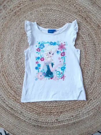 Haut sans manches Reine des neiges Disney 4/5 ans