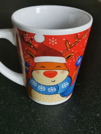 14 € - 7 mugs de Noël + 2 offerts