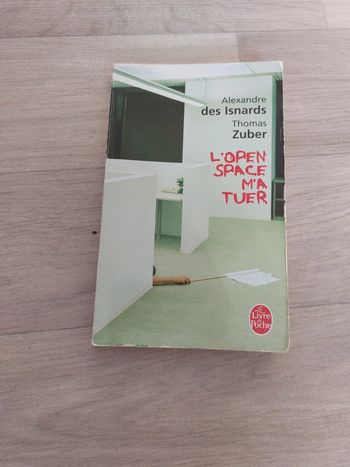 Roman de poche L'open space m'a tuer