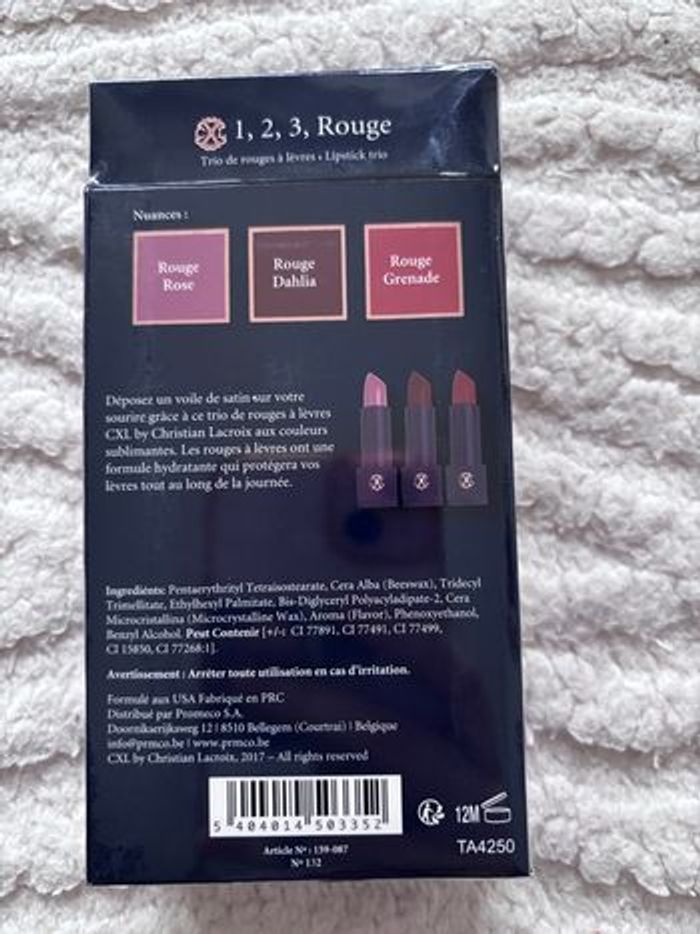 Set de Rouge à lèvre Christian Lacroix - photo numéro 2