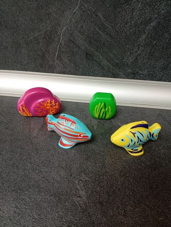 Lot poissons et corail playmobil 123