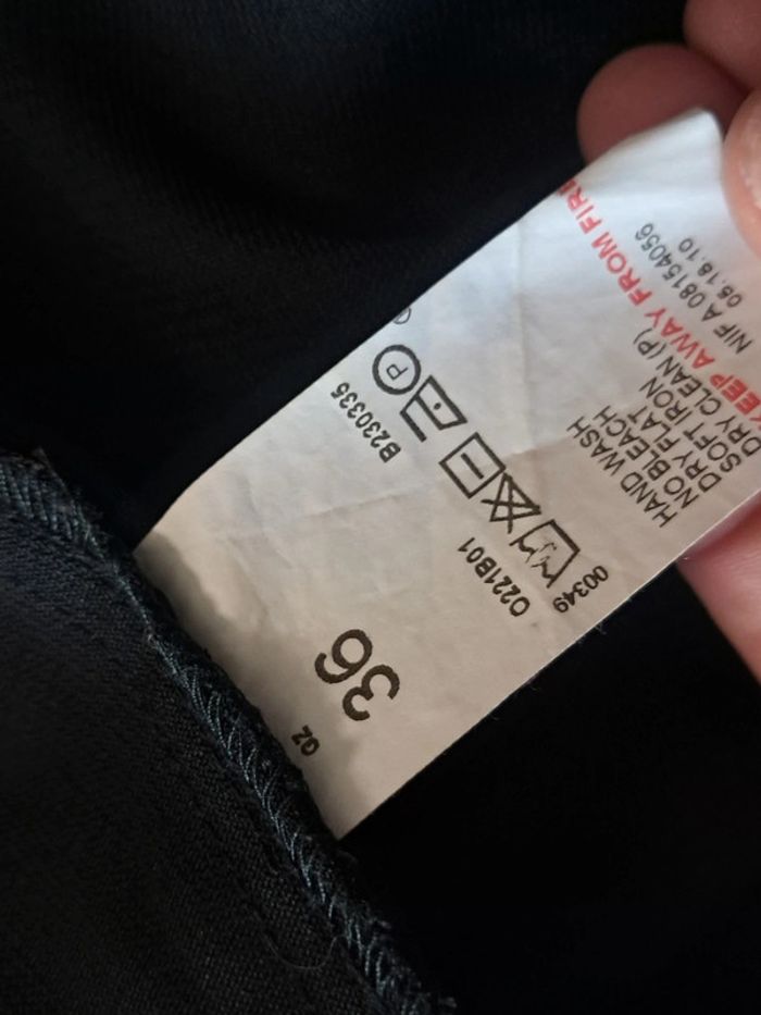 Ikks robe noire T.36 en tbe - photo numéro 16