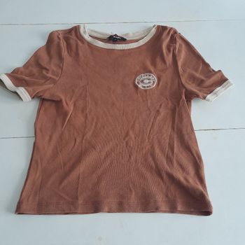 Tee shirt marron