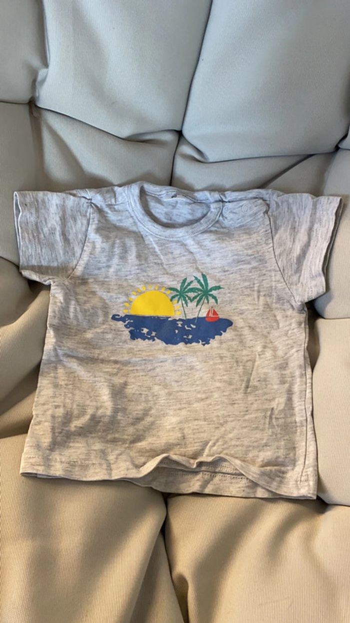 Tee shirt garçon 6 mois