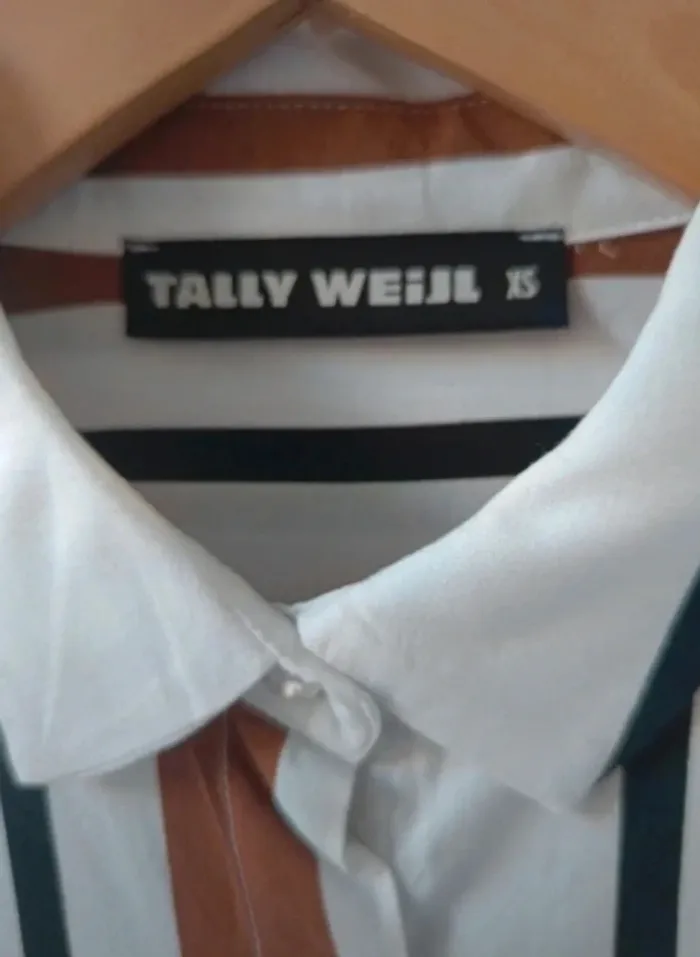 Chemise Tally Weijl t.XS/S 100% viscose - photo numéro 2