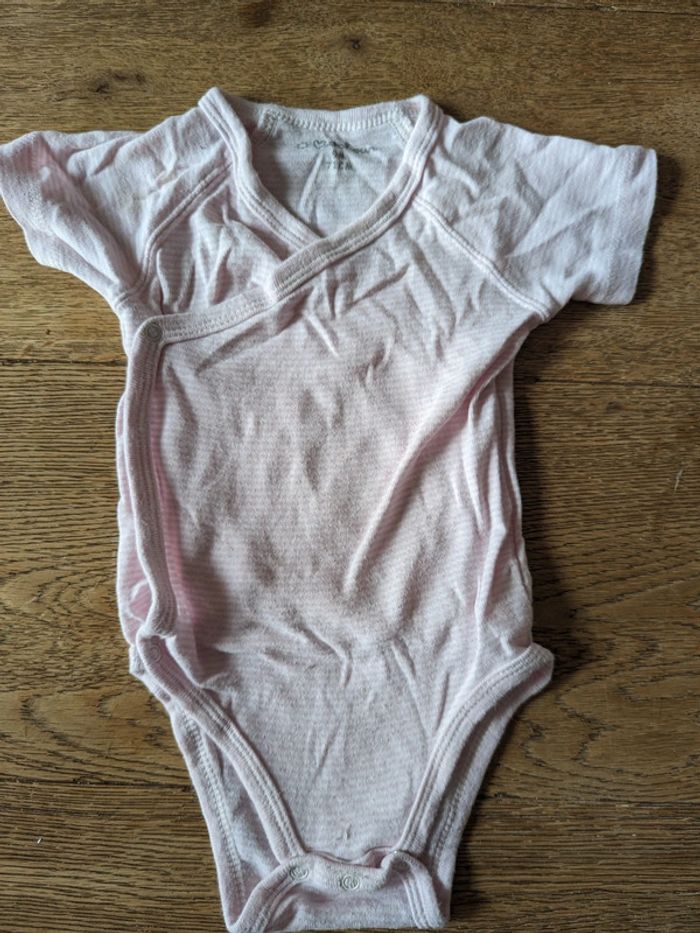 Lot de 3 bodies kitchoun manche courte 9 mois - photo numéro 5