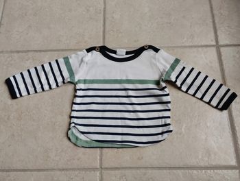 T-shirt manches longues 3 mois