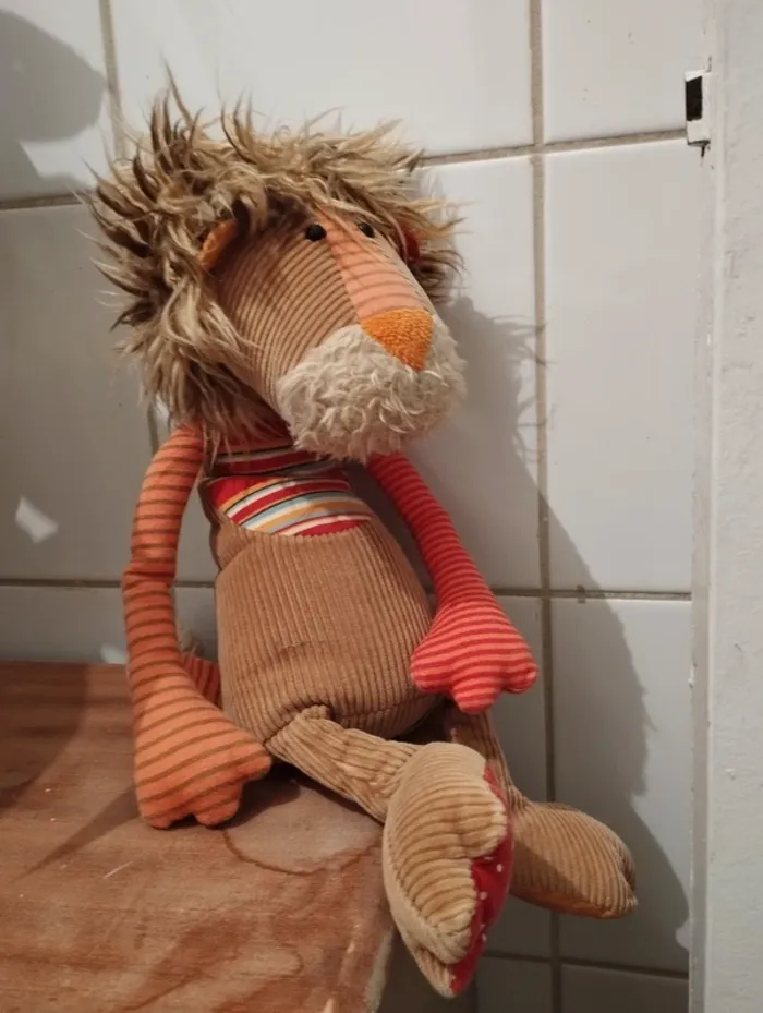 Peluche doudou lion Sigikid - photo numéro 3