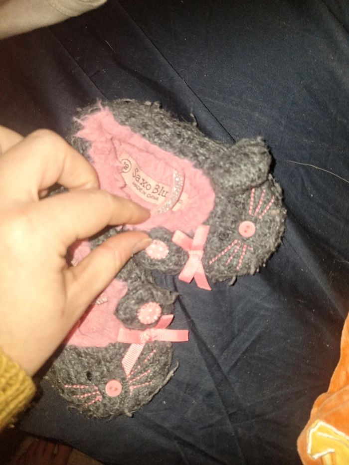 Chausson souris taille 18 - photo numéro 4