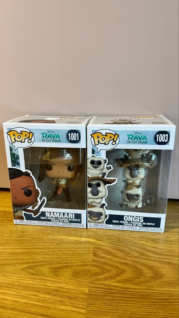 Lot de 2 Funko Pop Disney - très bon état