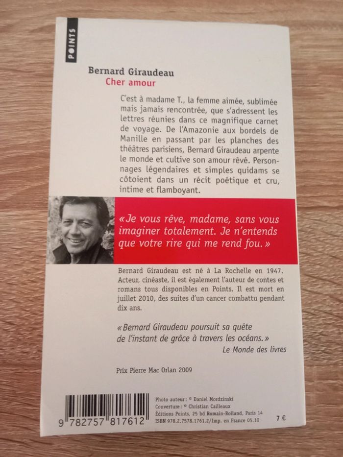 * Bernard Giraudeau - Cher amour - photo numéro 2