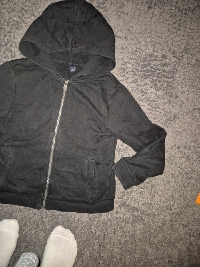 Gilet kiabi noir 8 ans - photo numéro 3