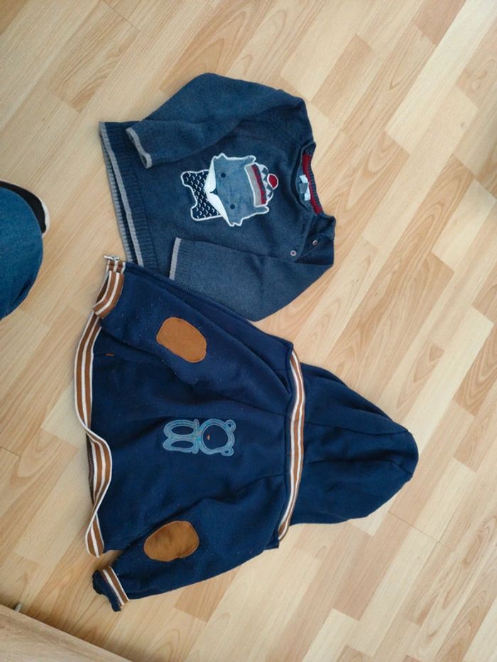 Lot pull gilet - photo numéro 2