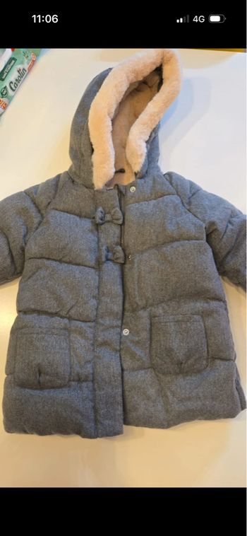 Manteau bébé fille
