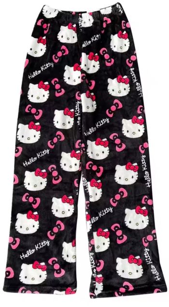 Pyjama Hello Kitty noir glamour
