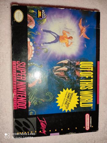 Out of this World super Nintendo