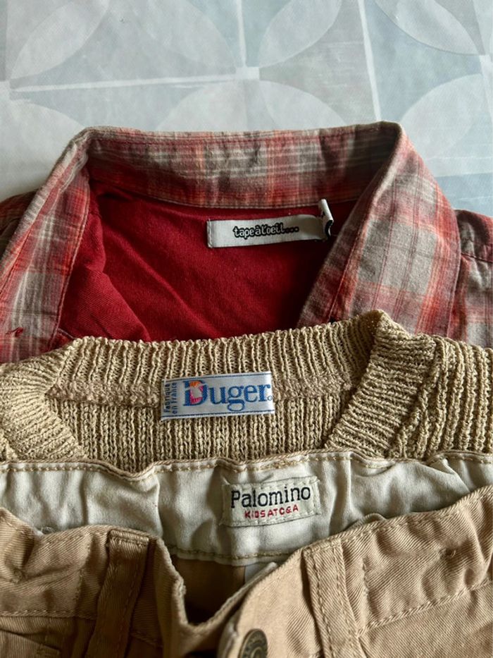Ensemble garçon 4 ans - Duger- Tape à l’œil - Palomino - en très bon état - photo numéro 6